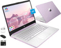 HP Ultrabook 14 Laptop Computer Business Study & Home 2025, Lifetime MS Office + Windows 11 Pro, Quad-Core Intel CPU, 16GB RAM & 628GB Storage (128GB UFS+500GB Ext), WiFi 6, HubxcelAccessory, Lavender