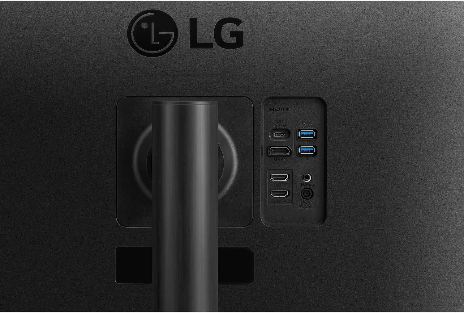 LG 34WR55QC-B 34' Curved UltraWide WQHD HDR 10 100Hz Monitor with USB Type-C, 3440x1440 Curved Display, 100Hz Refresh Rate, AMD FreeSync, Borderless Design