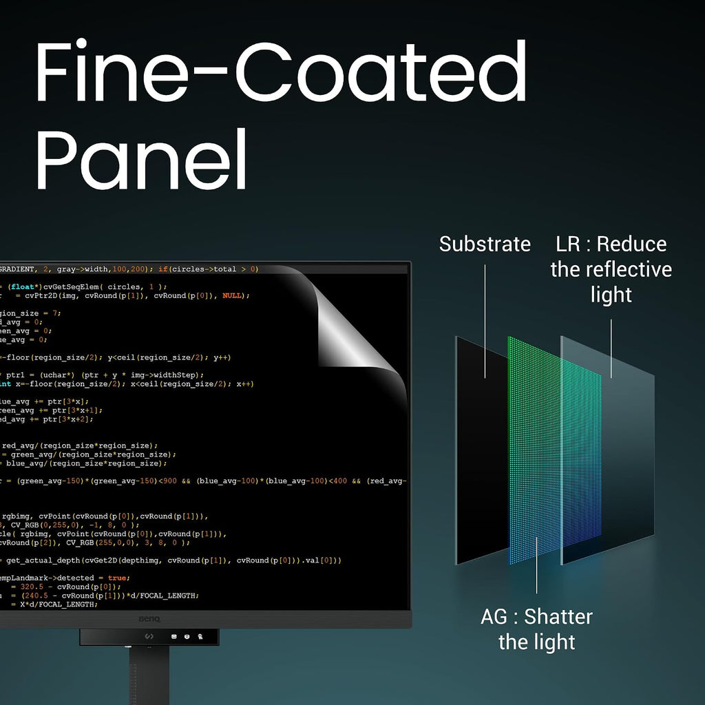 BenQ RD280U 28.2' 4K 3840x2560 3:2 Programming Monitor, Eye-Care, Nano Matte Panel, Coding Modes, MoonHalo Backlight, 90W USB-C, KVM, VESA Mount, Developer Monitor