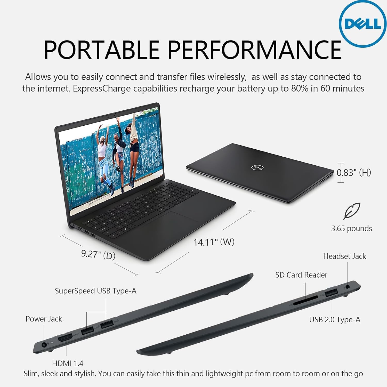 Dell Inspiron 15 3530 Laptop, 15.6' FHD Touchscreen, Intel Core i7-1355U,16GB RAM,1TB SSD Microsoft Lifetime Office 2024 &Windows 11 Pro, Wi-Fi 6, Long Battery Life,Black