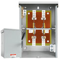 200 Amp Generator Transfer Switch, 120/240V 48000W Manual Transfer Switch for Home Generator, with Neutral Terminal, for Outdoor and Indoor, Multiple Security Protections (200A-2 Pole)