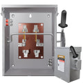 Upgraded 200 Amp Generator Transfer Switch, Manual Transfer Switch 2 Pole 4 Wires, 120/240-Volt 48,000-Watt General-Duty Double Throw Safety Switch, Heavy Duty Safety Switch (200A-2P)