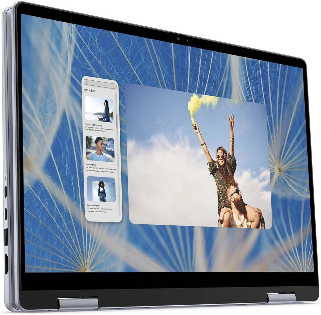 Dell Inspiron 14 inch 2-in-1 Business Laptop, FHD+ Touchscreen Display, Intel 10-Core 7 150U, Backlit KB, Fingerprint, Wi-Fi 6E, Win 11 Pro, Copilot, Accessories, FHD Webcam (32GB DDR5 + 1TB SSD)