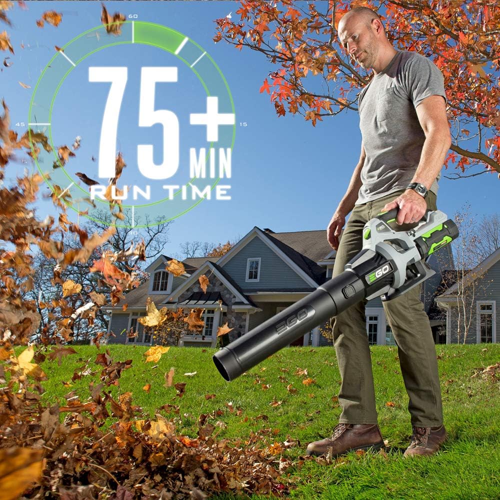 EGO POWER+ Combo, Cordless Trimmer and Blower, 15' Trimmer for Weeds and Grass with Rapid Reload and Cordless Electric 530 CFM Blower, Includes 56V 2.5Ah Battery and Charger - ST1502LB