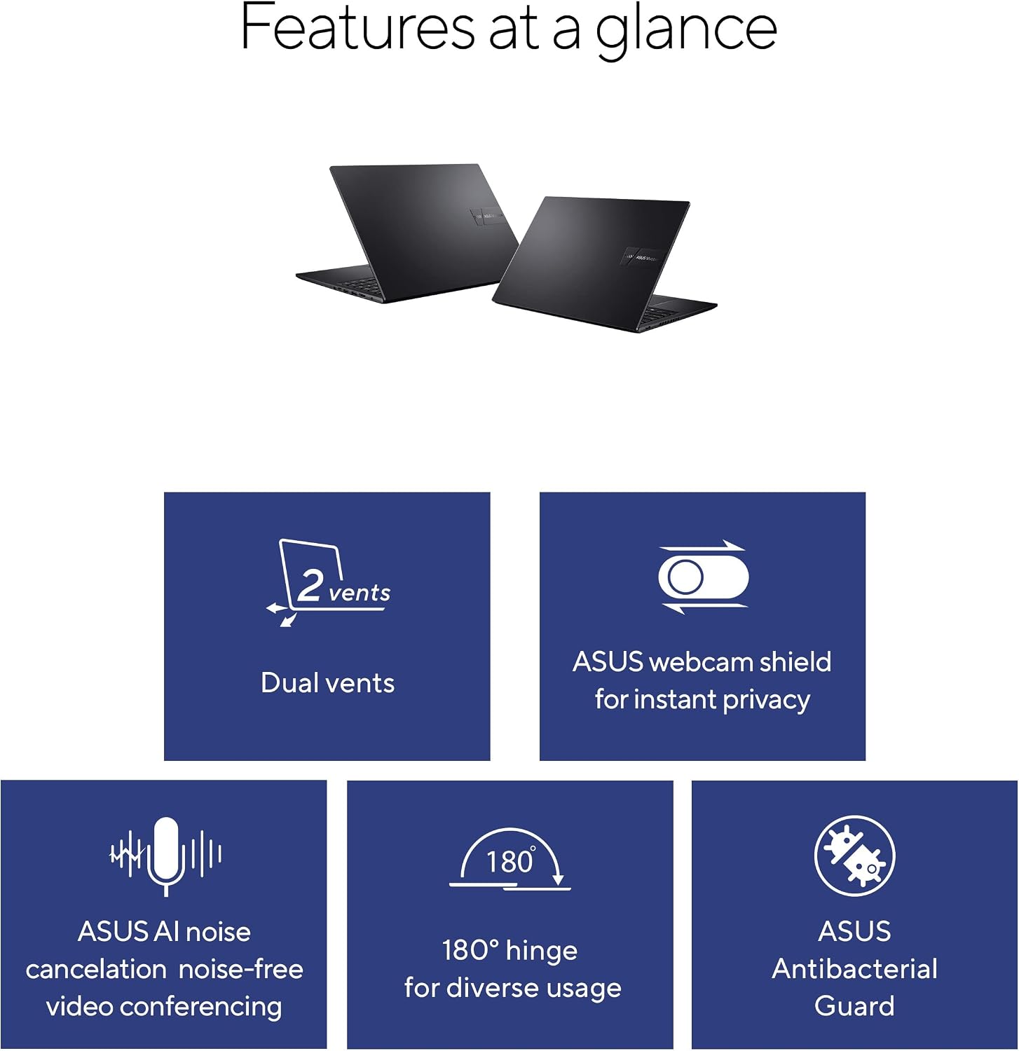 ASUS Vivobook 16 Laptop, 16â€ WUXGA (1920 x 1200) 16:10 Display, Intel Core i7-13700H CPU, Intel Iris Xáµ‰ Graphics, 8GB RAM, 1TB SSD, Windows 11 Home, Indie Black, F1605VA-DS74