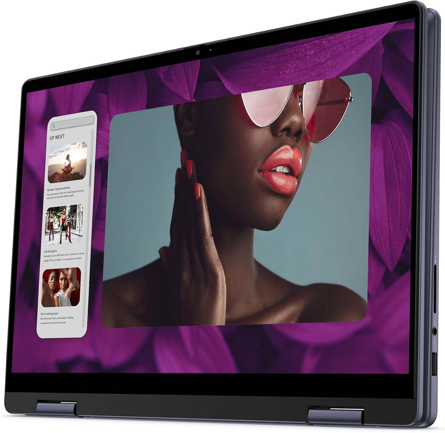 Inspiron 14 2-in-1 Laptop 7445-14-inch Touch FHD+ Display, AMD Ryzen™ 7 8840HS Processor, AMD Radeon™ Graphics, 16GB DDR5 Memory, 1TB SSD, English US Backlit Copilot Key Keyboard, Windows Home 11