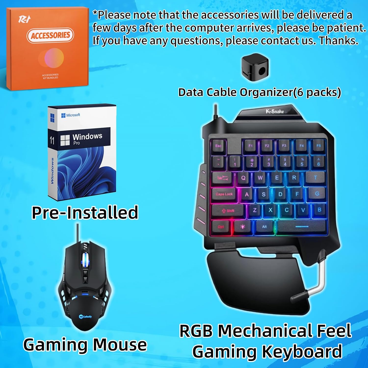 ASUS TUF Gaming F16 Laptop, NVIDIA RTX 5060, Intel i7-14650HX(Up to 5.2GHz), 16' FHD+ 165Hz LCD Anti-Glare Display, WiFi 6E, Fast Charge, 64 GB DDR5, 2 TB SSD, Windows 11 Pro, Accessories