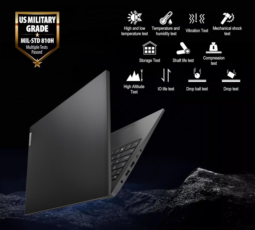 Lenovo V15 15.6' FHD Business Laptop | 2025/2026 Model | High-Performance AMD Ryzen 5 7000 Series Processor | 16GB RAM | 256GB PCIe SSD | Wi-Fi 6 | RJ-45 Ethernet | Windows 11