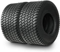 TRIPOWER 24x12x12 Lawn Mower Tires - 24x12.00-12 Tires for Lawn Garden Mower and Tractor, 8 Ply Tubeless, 1710lbs Capacity, Set of 2