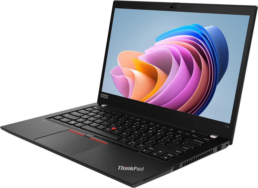 Lenovo Thinkpad T14 (Gen 1) 14' Laptop, i5 10310U 1.7Ghz, 16GB DDR4, 512GB NVMe SSD, 1080p Full HD, Thunderbolt 3, HDMI, Webcam, Windows 11 Pro (Renewed)