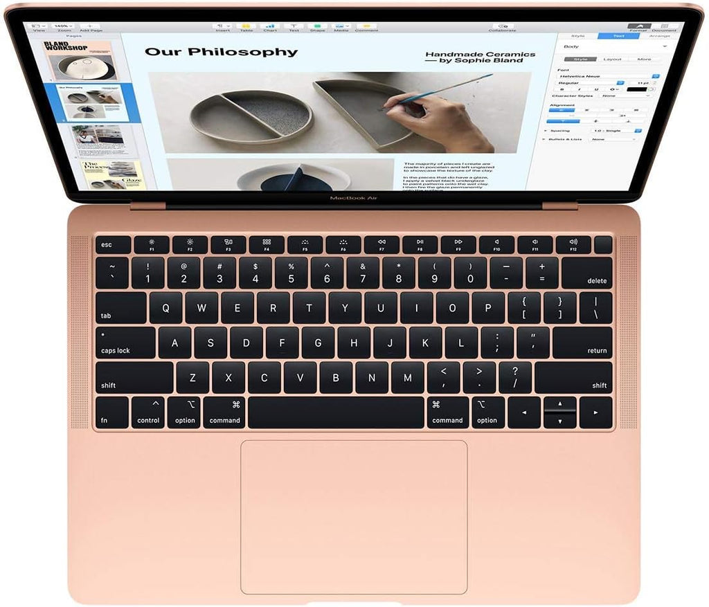 Apple Late 2018 13.3-inch MacBook Air with 1.6GHz Intel Core i5, 8GB RAM, 512GB SSD, Gold (Renewed)
