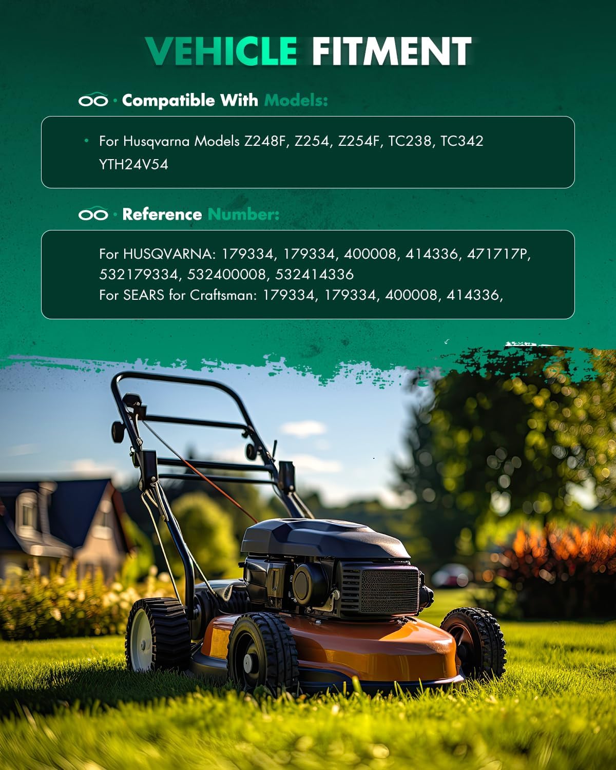 SCITOO New Electric Lawnmower, PTO Clutch Fit for Poulan/for Husqvarna 587241601 for Ogura 53594500 GT1A-EH07 587241601