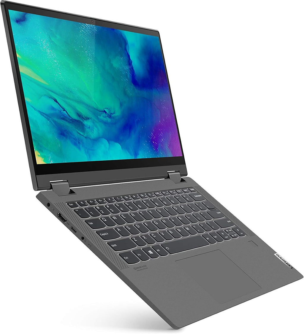 Lenovo Flex 5 14' FHD IPS Touchscreen Premium 2-in-1 Laptop, AMD 4th Gen Ryzen 5 4500U, 16GB RAM, 256GB PCIe SSD, Backlit Keyboard, Fingerprint Reader, Digital Pen Included, Windows 10