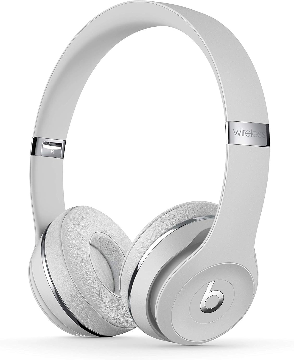 Beats Solo3 Wireless On-Ear Headphones - Satin Silver (Renewed)
