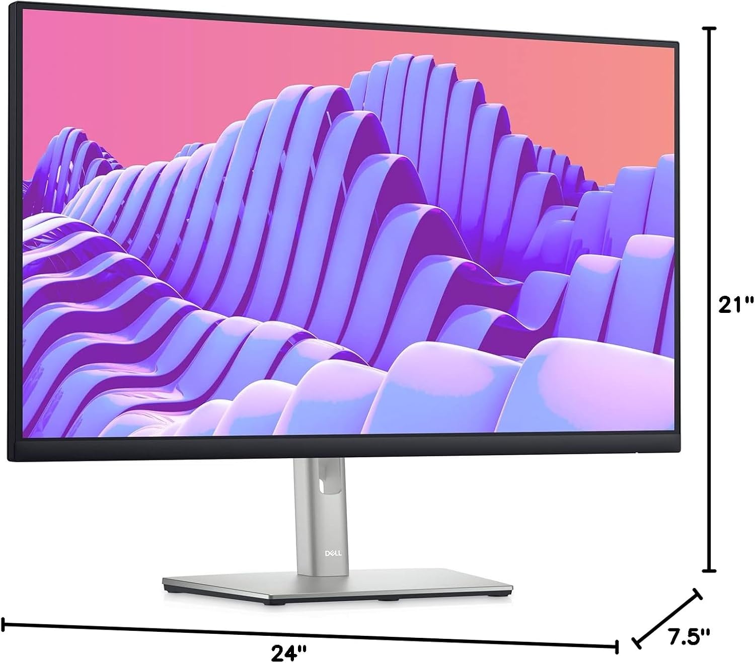 Dell 27 Monitor - P2722H - Full HD 1080p, IPS Technology, 8 ms Response Time