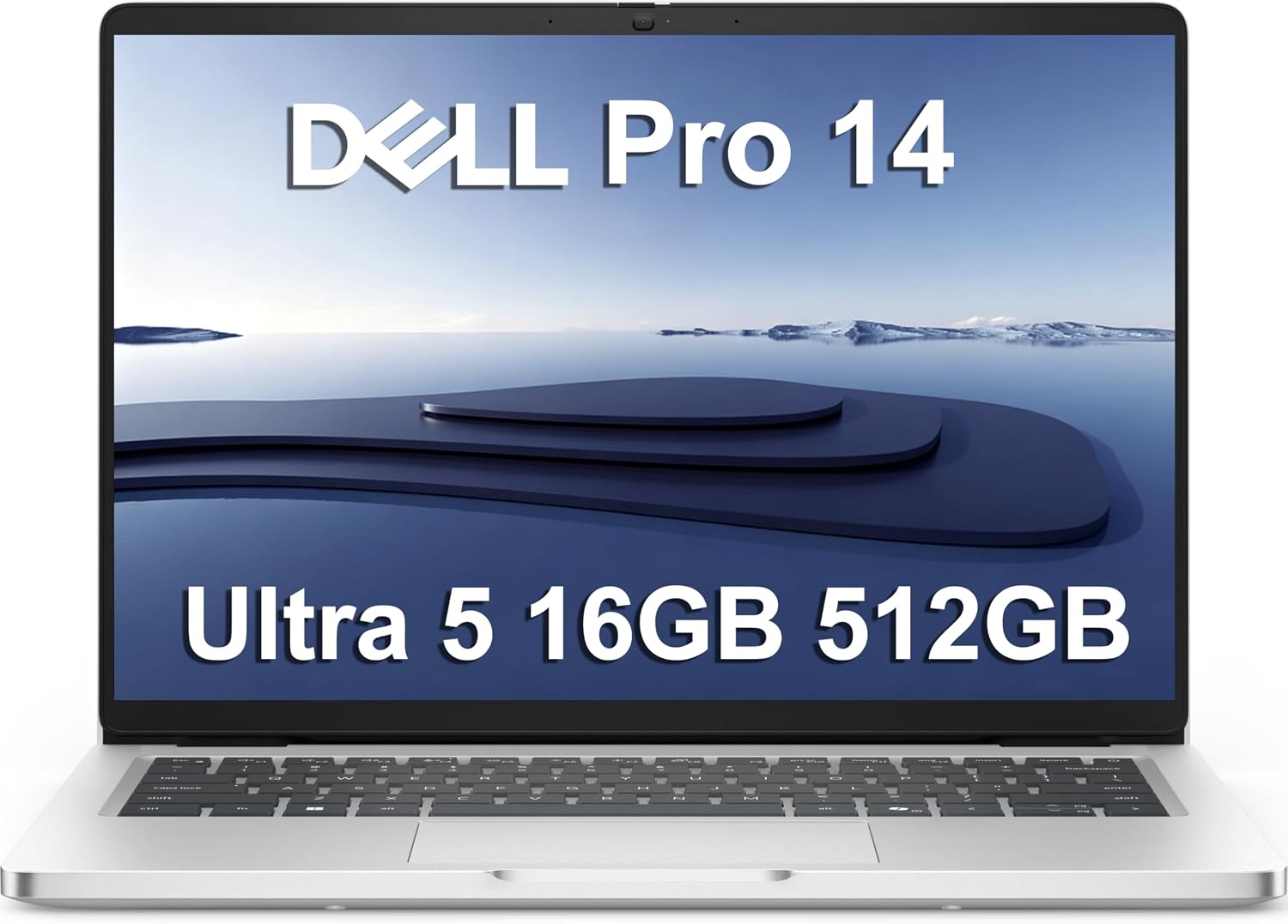 Dell Pro 14 (Next Gen Latitude 5450) Business Laptop (14' FHD+ Anti-Glare, Intel 12-Core Ultra5 235U, 16GB DDR5, 512GB SSD), 1080p Webcam, Backlit, Thunderbolt 4, Wi-Fi 6E, Win 11 Pro, Silver, PC14250