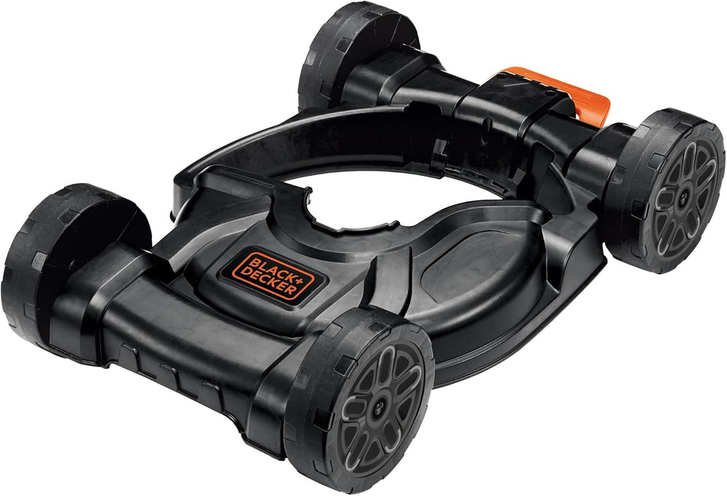 BLACK+DECKER Weed Eater, Lawn Edger and Cordless Lawn Mower 3 in 1 Combo, Includes (2) Batteries, Charger, 12 Inch Battery Powered String Trimmer and Lawnmower, Adjustable Length and Height (MTC220)