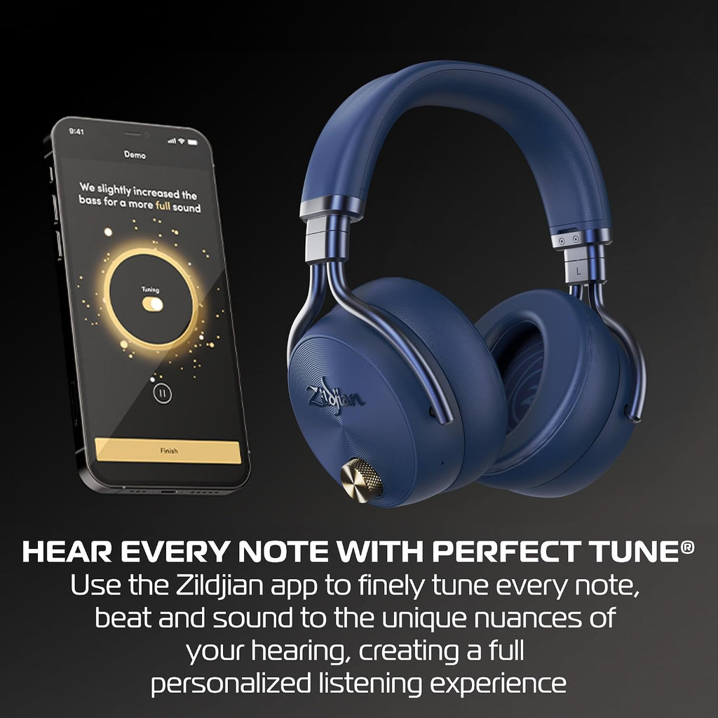 Zildjian ALCHEM-E Perfect Tune Over-Ear Headphones - Midnight