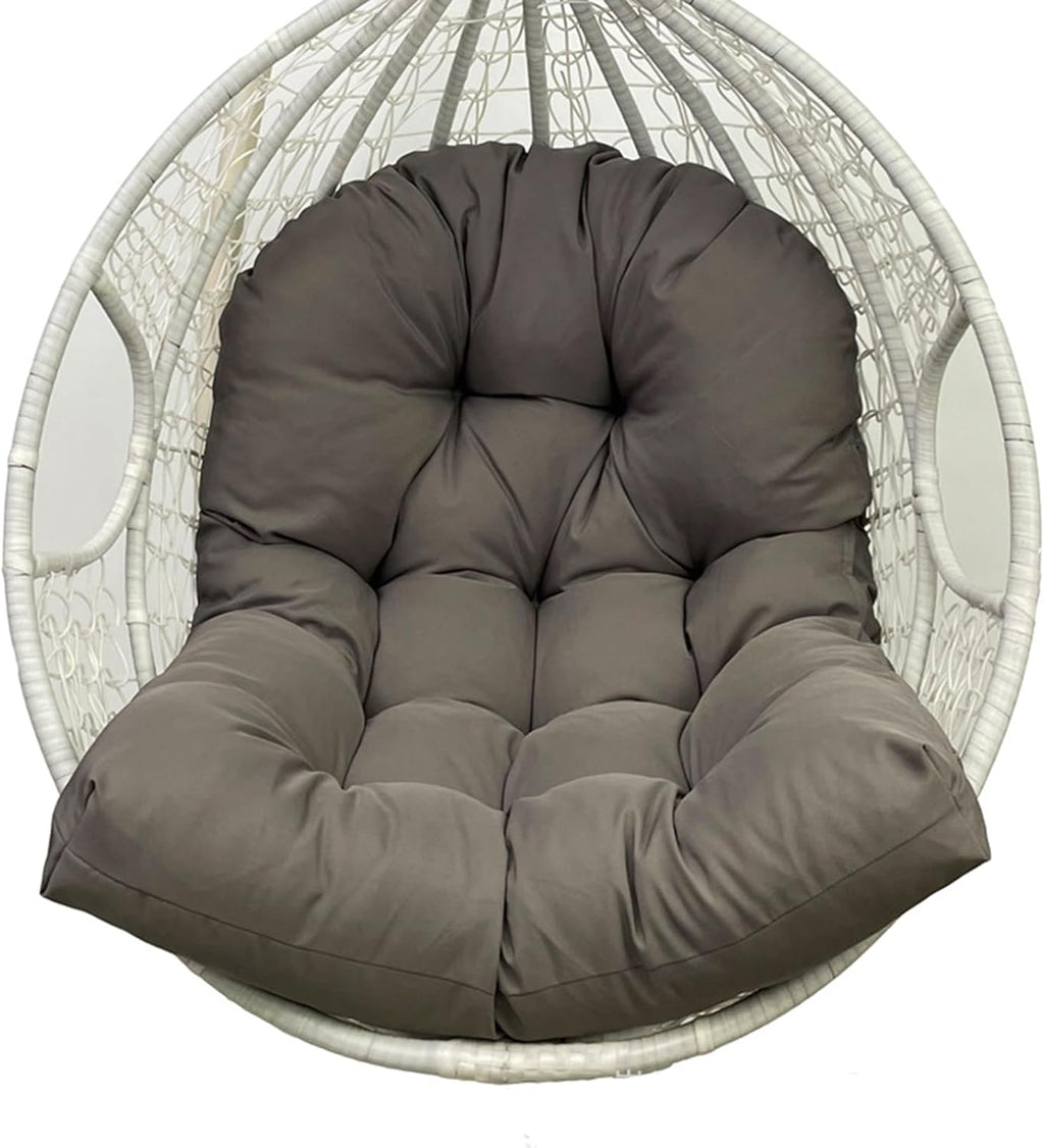 Waterproof Rocking Chair Cushion Detachable Washable Household Garden Hanging Chair Cushions with Comfort Non-Slip Bottom, Papasan Swing Cushion for Indoor/Outdoor(Color:L)