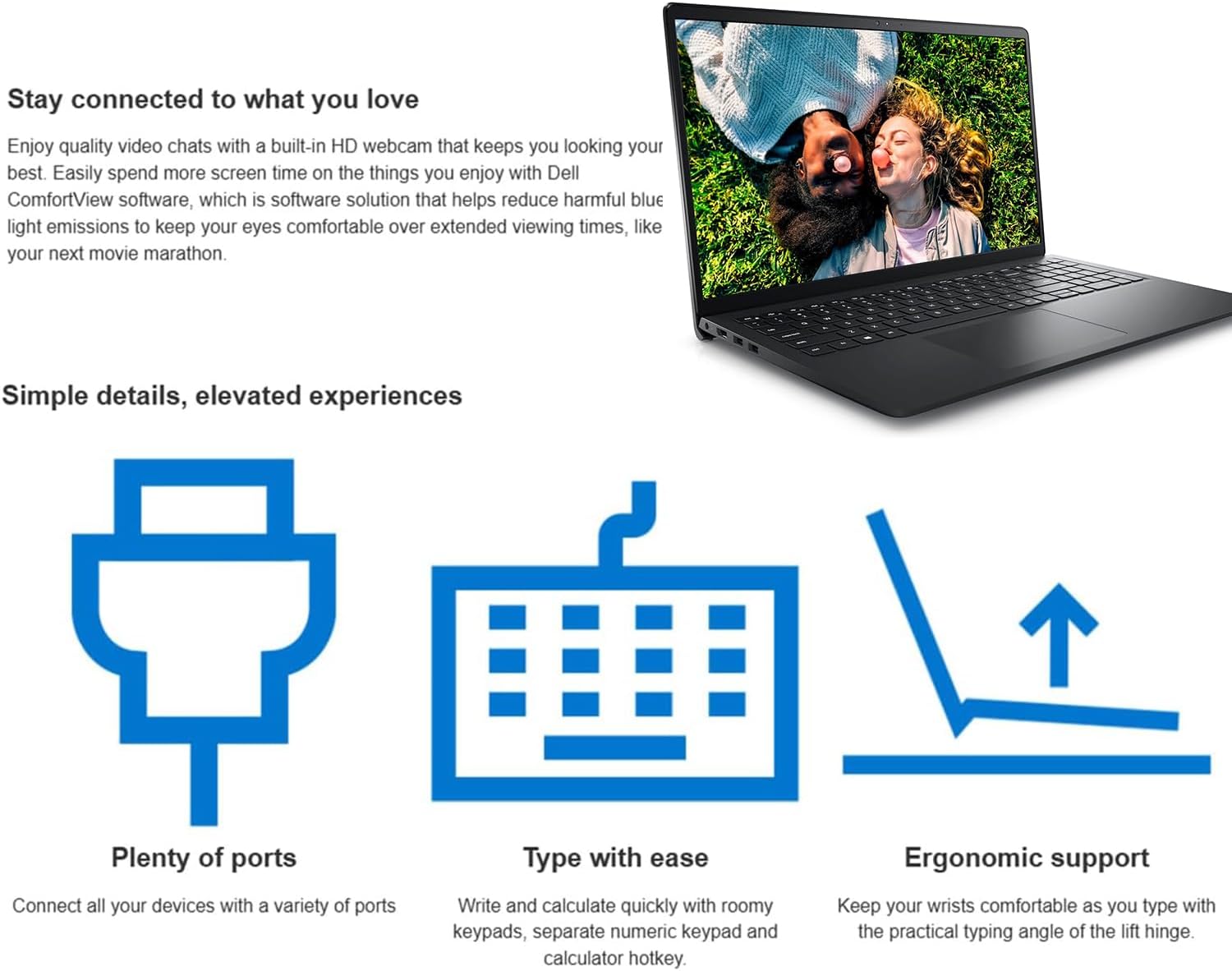 Dell Inspiron 15.6' FHD Touchscreen Laptop, 32GB RAM, 1TB SSD, Speed 8-Core AMD Ryzen 7 7730U (Outperforms Intel i7-1255U in Multitasking), Windows 11 Pro, Long Battery Life, w/WOWPC Recovery USB