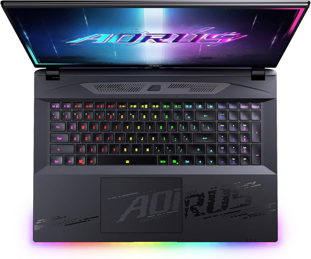 GIGABYTE AORUS Master 18 Gaming Laptop - 240Hz 2560x1600 Mini-LED - NVIDIA GeForce RTX 5080 - Intel Core Ultra 9 275HX - 2TB SSD with 32GB DDR5 RAM - Windows 11 Home AD (AORUS Master 18 BYHC5USD65SH)