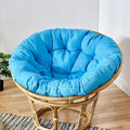 Thickened Overstuffed Round Chair Cushion Cozy Egg Chair Pad for Ultimate Comfort Indoor/Outdoor Use Ideal for Relaxation and Leisure
