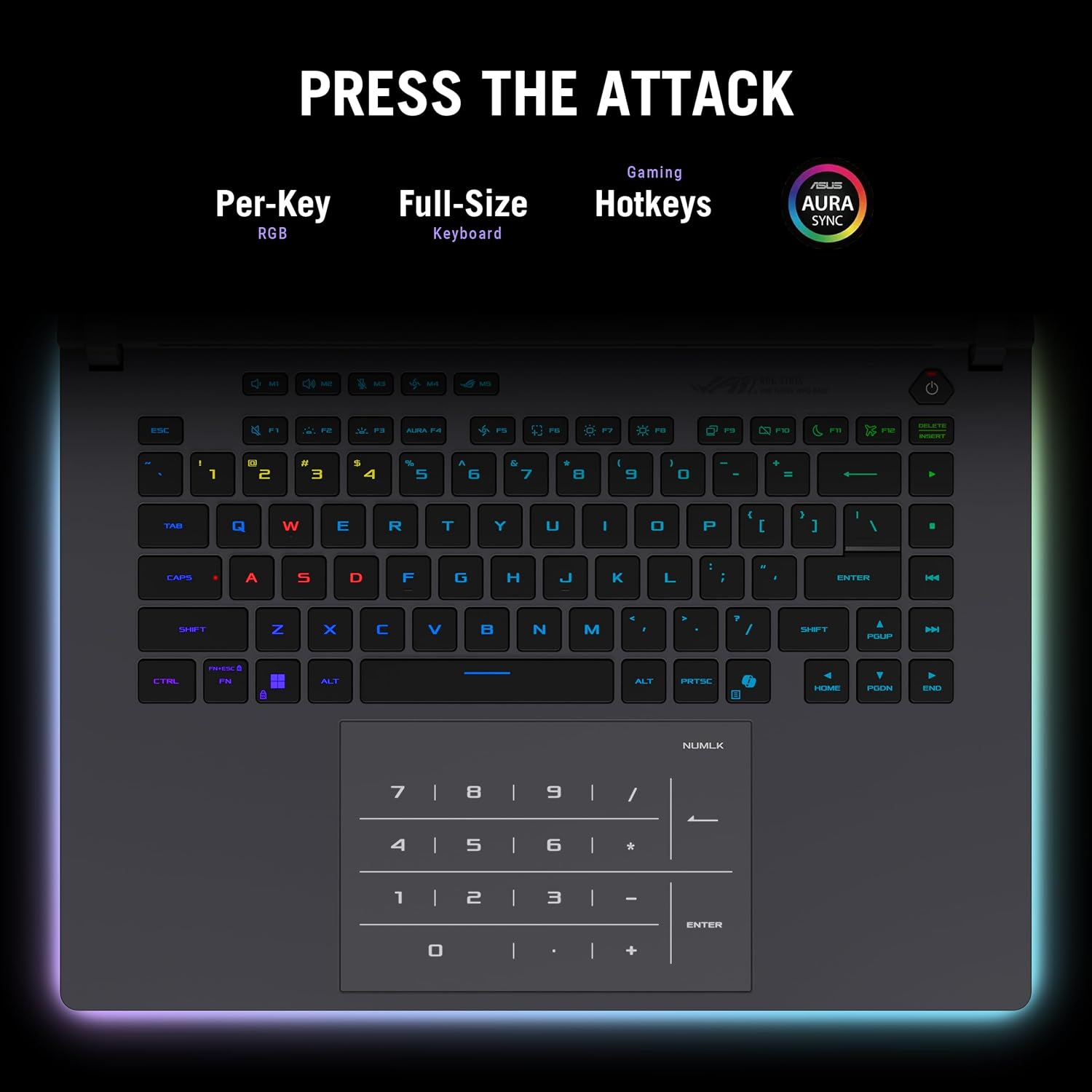ASUS ROG Strix G16 (2025) Gaming Laptop, 16' ROG Nebula Display 16:10 2.5K 240Hz/3ms, NVIDIA® GeForce RTX™ 5070 Laptop GPU, Intel® Core™ Ultra 9 275HX, 32GB DDR5, 2TB Gen 4 SSD, Wi-Fi 7, Win 11 Pro