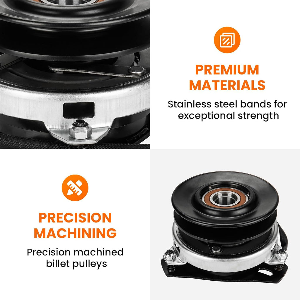 ILONPA Electric PTO Clutch for AYP Husqvarna 124648X 140923 170056 174509 532140923 532150283 532170056 917140923 for GTH220 GT200 GTH225（Male Pin）