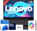 Lenovo 2026 Business and Student Laptop, Intel Powerful Processor, 16GB DDR5, 1TB PCIE, 15.6' FHD Anti-Glare Display, Fast Charging Speed, 14.5-Hour Battery Life, Windows 11 Pro with MS 365 for Web