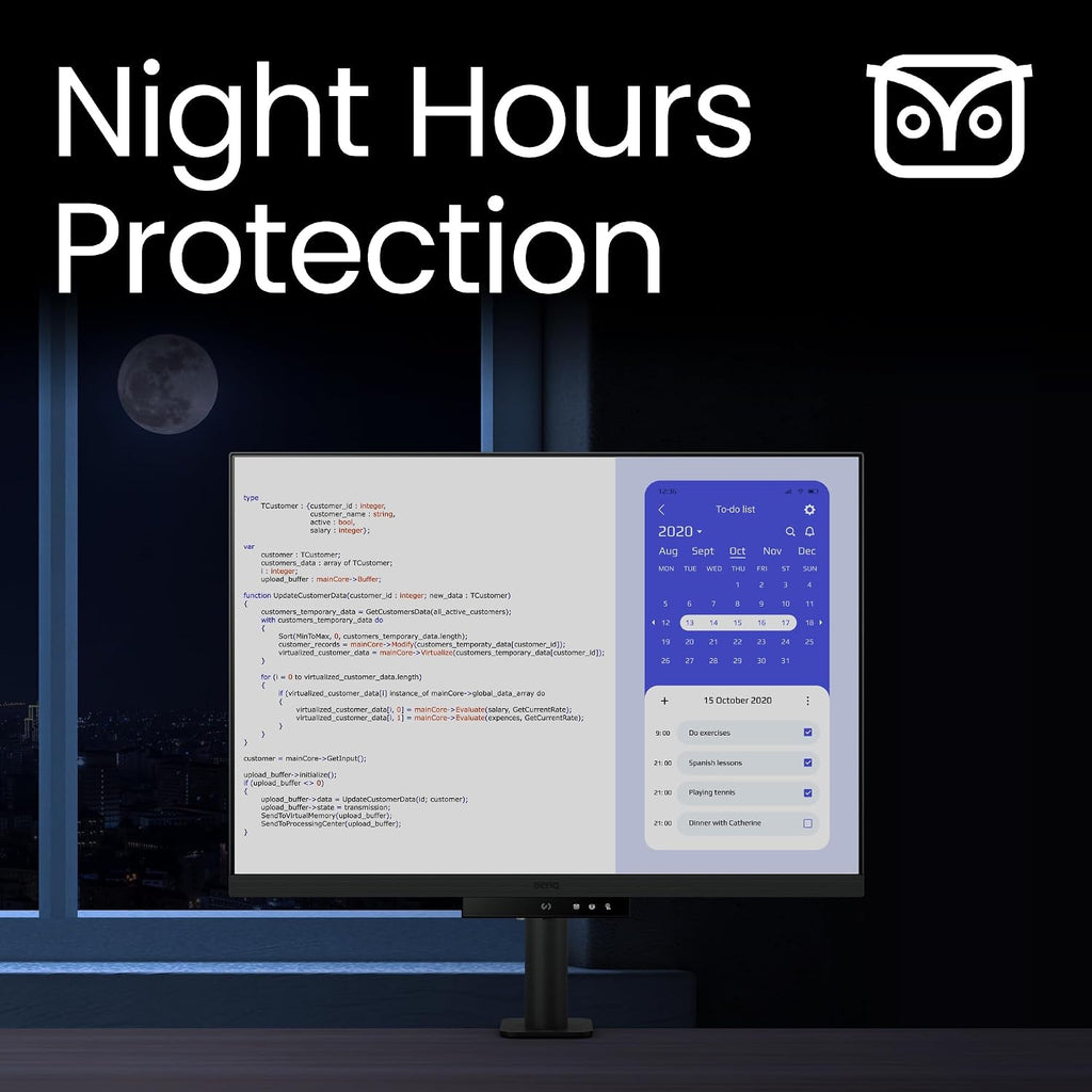 BenQ RD280UA 28.2' 4K 3840x2560 Programming Monitor Backlight, Ergo Flexible Arm, 90W USB-C, Fine-Coated Panel, Advanced Coding Modes, Night Hours Protection, Coding HotKey, Eye-Care Tech