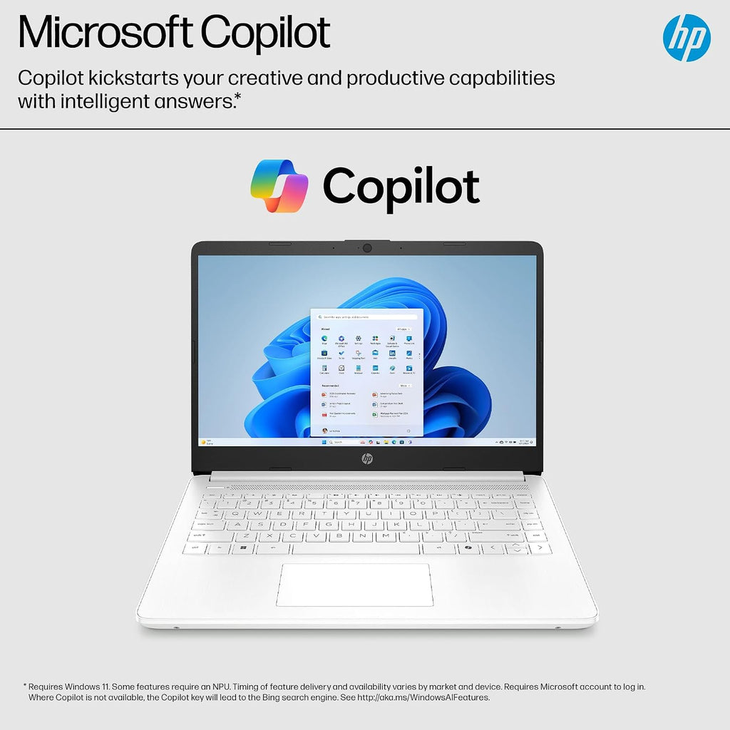 HP 14' Ultra-Light Laptop for Student & Home (1-Year Office 365, Intel Celeron N4500, 4GB RAM, 128GB Storage (64GB + 64GB SD)) 12-Hr Long Battery Life, Webcam, Wi-Fi 6, Fast Charge, Win 11 Home in S