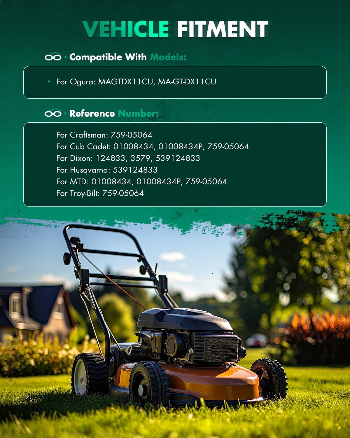 Electric Lawnmower, SCITOO PTO Clutch Fit For Ferris for Simplicity for Snapper 5023100 5023100SM 51110100 5023100