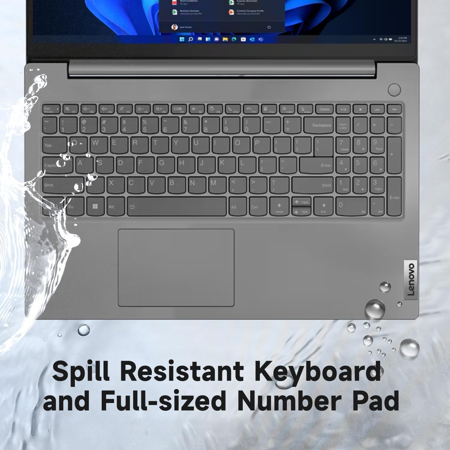 Lenovo V15 Laptop for Business, Home, Student | 15.6' FHD Anti-Glare Display | Intel Core i7-1255U | 40GB RAM | 2TB SSD | HDMI | Type-C | RJ-45 | Numeric Keypad | Webcam | Wi-Fi 6 | Windows 11 Pro