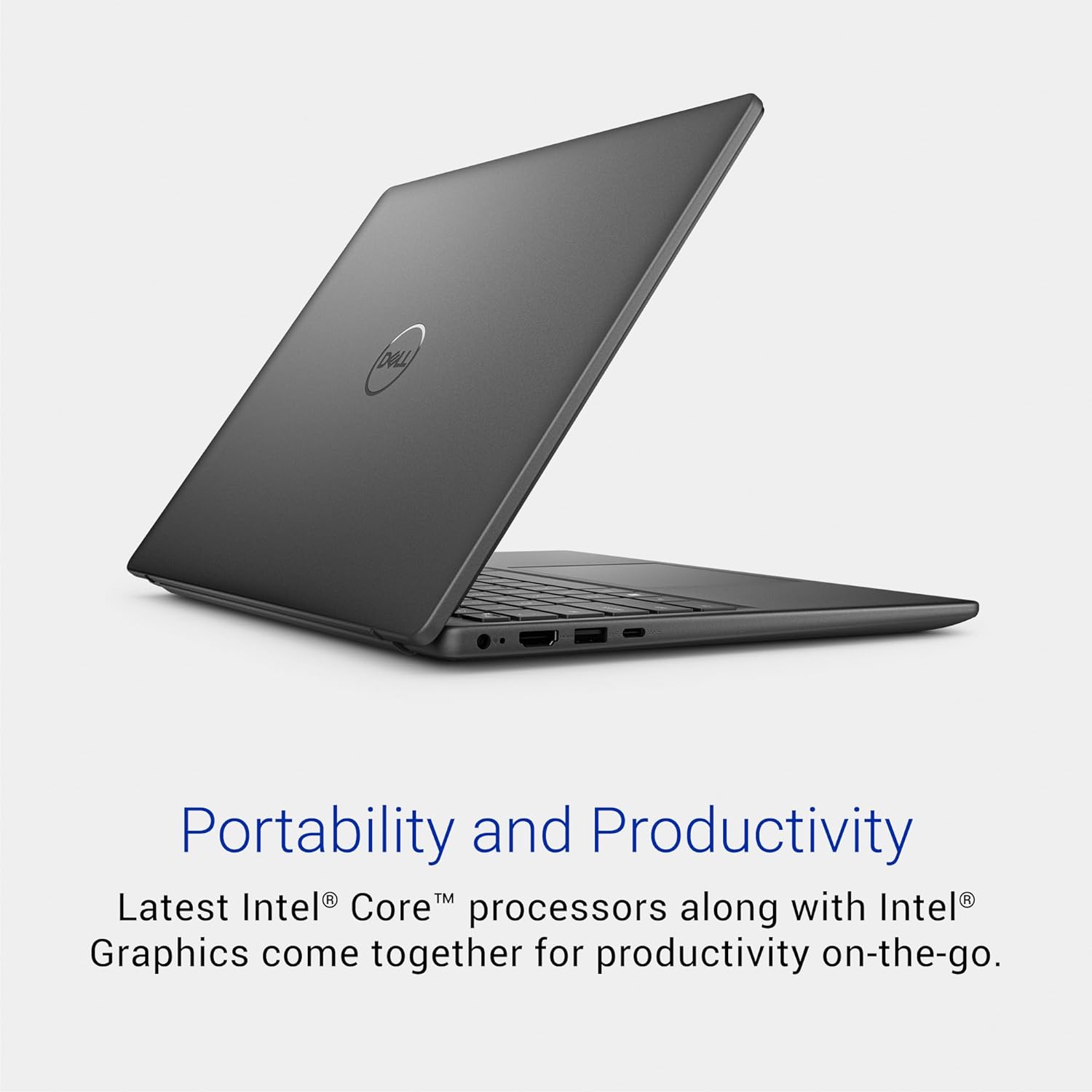 Dell Inspiron 14 5440 Laptop - 14.0-inch 16:10 FHD+ (1920 x 1200) Display, Intel Core i5-1334U Processor, 8GB DDR5 RAM, 512GB SSD, Intel UHD Graphics, Windows 11 Home, Onsite Service - Carbon Black