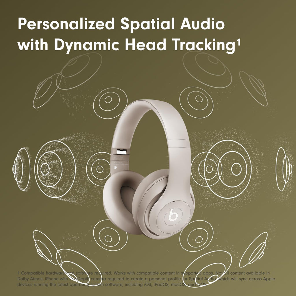 Beats Studio Pro (Renewed Premium) Wireless Bluetooth Noise Cancelling Headphones - Sandstone