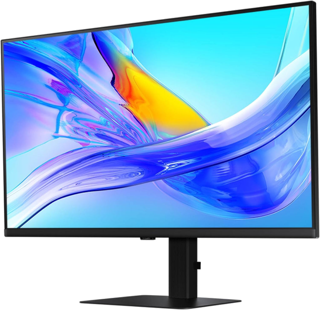 Samsung 32' ViewFinity S8 (S80UD) 4K UHD IPS HDR10 High Resolution Monitor, USB-C, Built-in Speakers, Ergonomic Stand, Built-in KVM Switch, Intelligent Eye Care, LS32D808UBNXGO, 2025