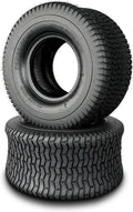 TRIPOWER 24x12.00-12 Lawn Mower Tires - 24x12x12 Turf Tires for Riding Mower and Lawn Garden Tractor, Durable, 6PR Tubeless, 2260lbs Capacity, Set of 2, Tire Only