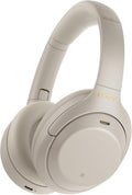 Sony WH-1000XM4 Wireless Industry Leading Noise Canceling Overhead Headphones with Mic for Phone-Call and Alexa Voice Control, Silver (Renewed)