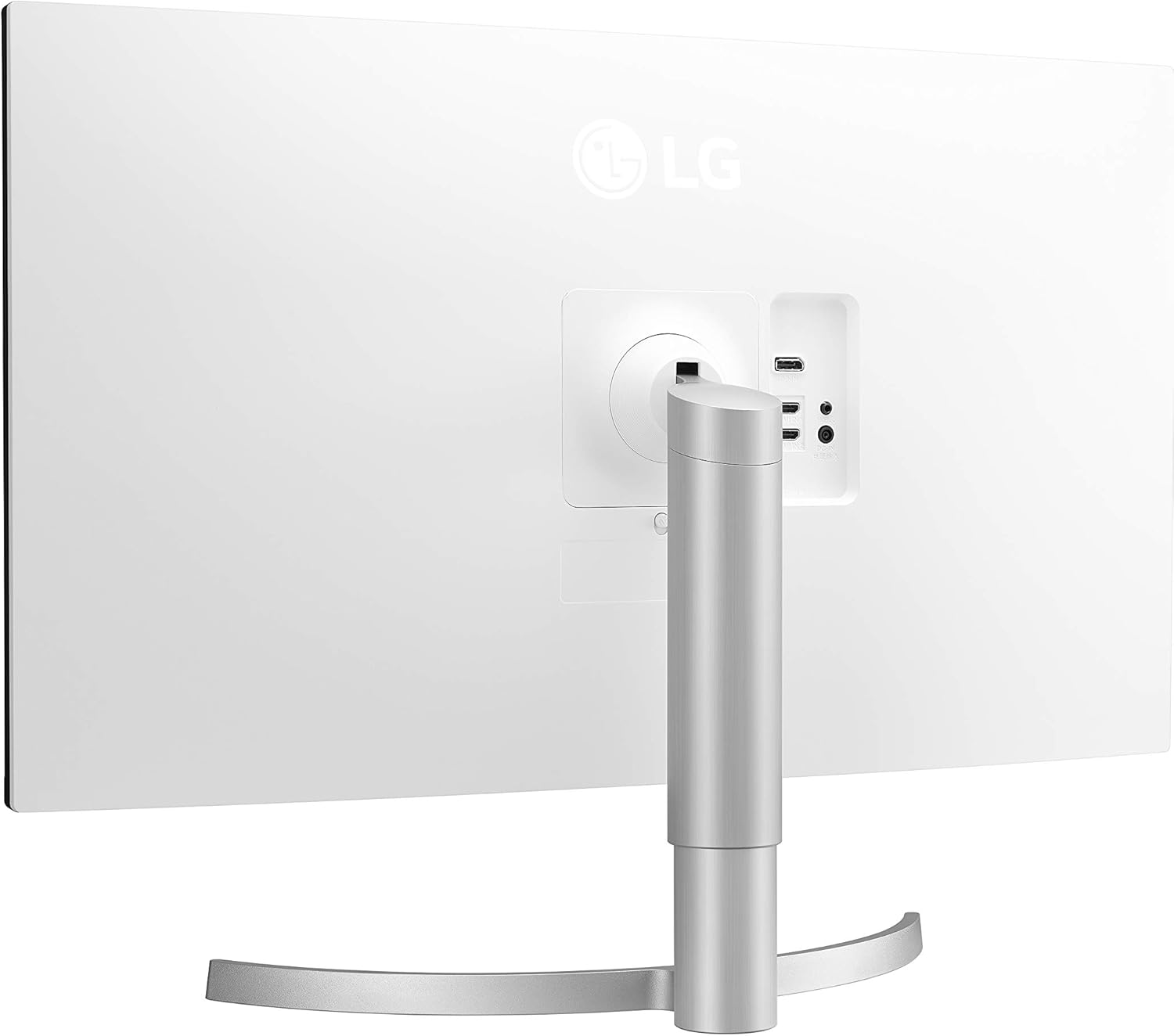 LG 32UN650-W Monitor 32' UHD (3840 x 2160) IPS Ultrafine Display, HDR10 Compatibility, DCI-P3 95% Color Gamut, AMD FreeSync, 3-Side Virtually Borderless Design, Height Adjustable Stand - Silve/White