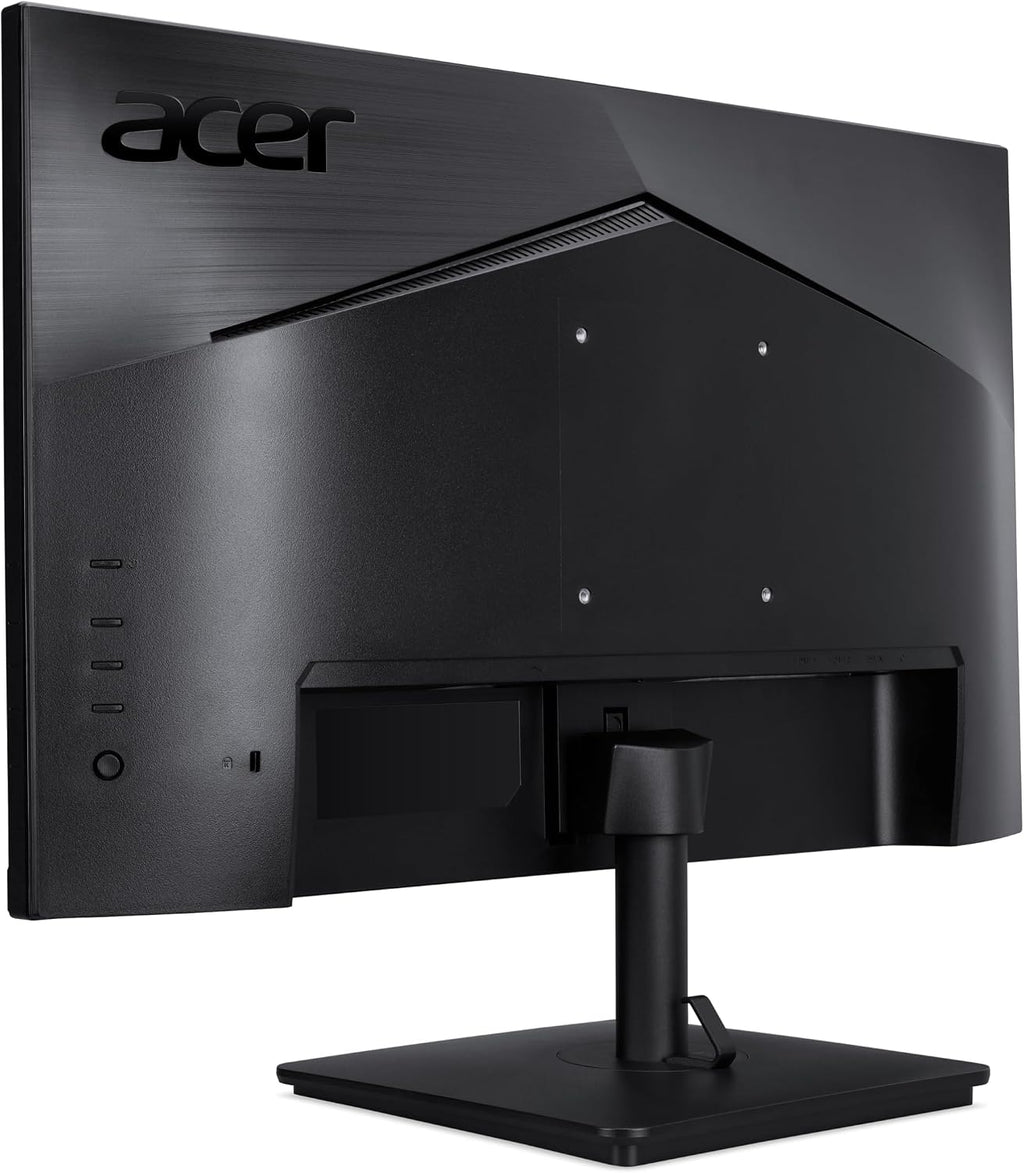 acer 27' FHD IPS Monitor with 4ms Response Time, Anti Glare, VESA Mount (100mm), VGA, HDMI & DKZ USB Port Expander, Black Color