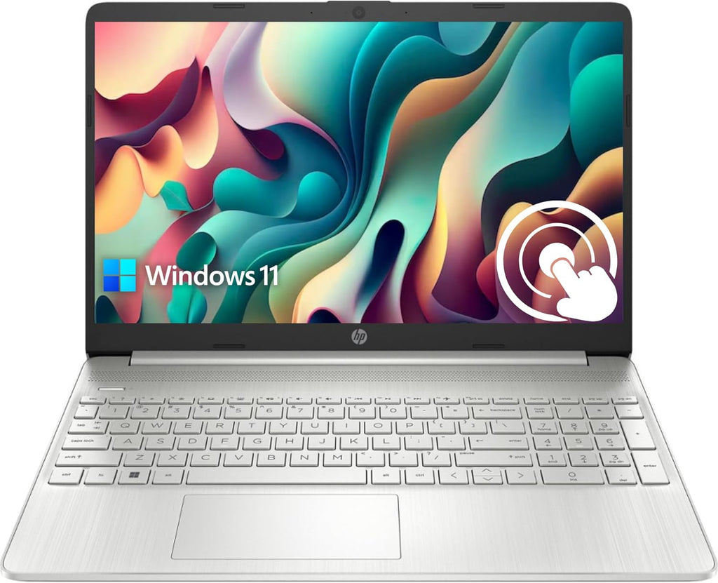 HP Pavilion 15.6' HD Touchscreen Anti-Glare Laptop, 16GB RAM, 1TB SSD Storage, Intel Core Processor up to 4.1GHz, Up to 11 Hours Long Battery Life, Type-C, HDMI, Windows 11 Home, Silver