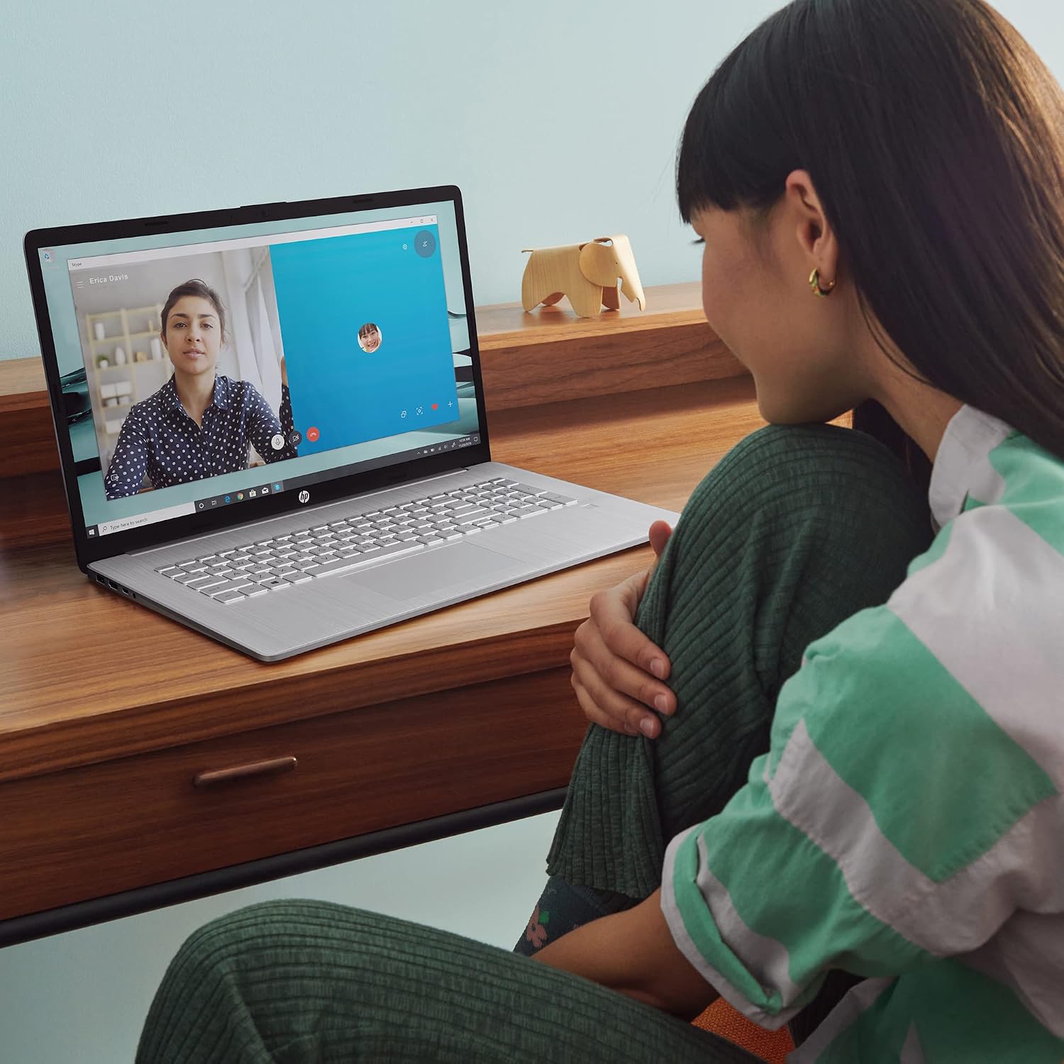 HP 2025 17-inch Laptop Computer, Intel 8-Core i3-N305, 17.3' HD+ Display, Windows 11 Pro, 16GB RAM, 1TB SSD, Wi-Fi 6, Numeric keypad, HDMI, for Business & Student, w/BWE Accessories