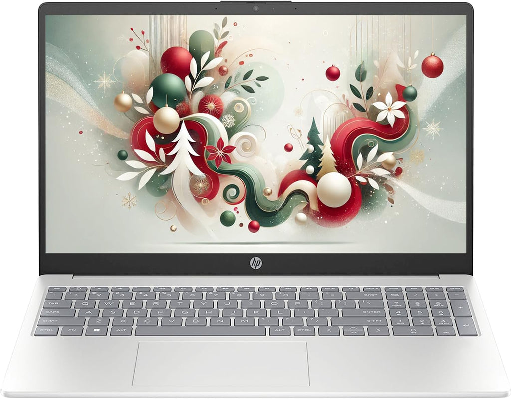 HP 15.6 inch Laptop Computer, 2025/2026 Edition, Intel High-Performance 4 cores N100 CPU, 16GB RAM, 512GB SSD, Long Battery Life, Ultra-Quiet Design, Windows 11 Pro with Microsoft Office