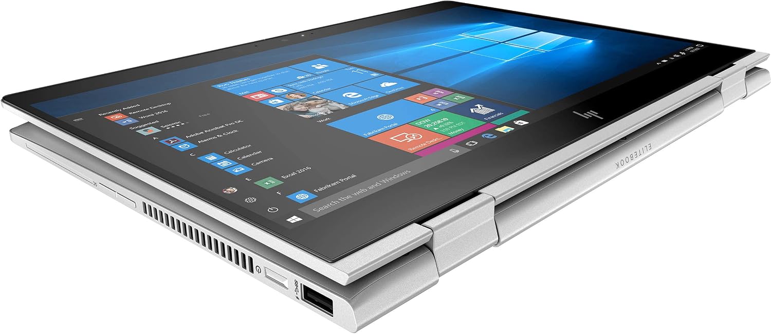 HP 13.3' EliteBook x360 830 G6 2-in-1 Touchscreen Laptop, Intel Core i5-8365U, 16GB RAM, 256GB SSD, 5PE06AV (Renewed)