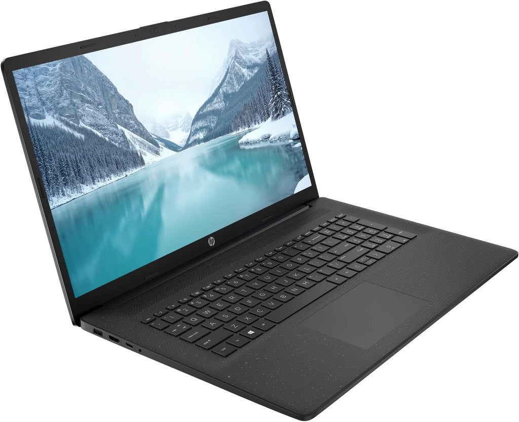 HP 17.3' Business Laptop Computer, Intel 10-Core i5-1334U Processor, Windows 11 Laptop 64GB RAM 2TB SSD, Copilot AI, Numeric Keypad, PLUSERA Earphones & 8-in-1 Hub Included, Jet Black