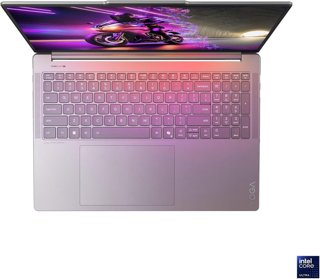 Lenovo Yoga Pro 9i 16 Laptop - Intel Ultra 9 285H 16-Core, 16' 2.8K WQXGA+ (2880x1800) OLED 1100nits 120Hz, RTX 5050, 32GB RAM 2TB SSD, Win11, WiFi7, Backlit KB, Luna Grey, w/2TB USB Drive, W/GaLiMu
