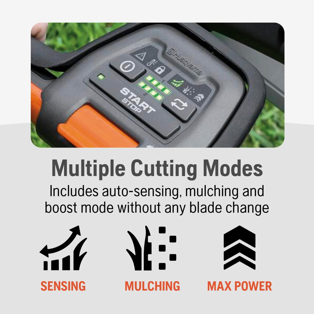 Husqvarna Lawn Xpert LE-322R Battery Powered Self Propelled Lawn Mower with Brushless Motor, Electric Lawn Mower for Small Yards (1/4-1/2 Acre), 40V Lithium-Ion Battery and Charger Included