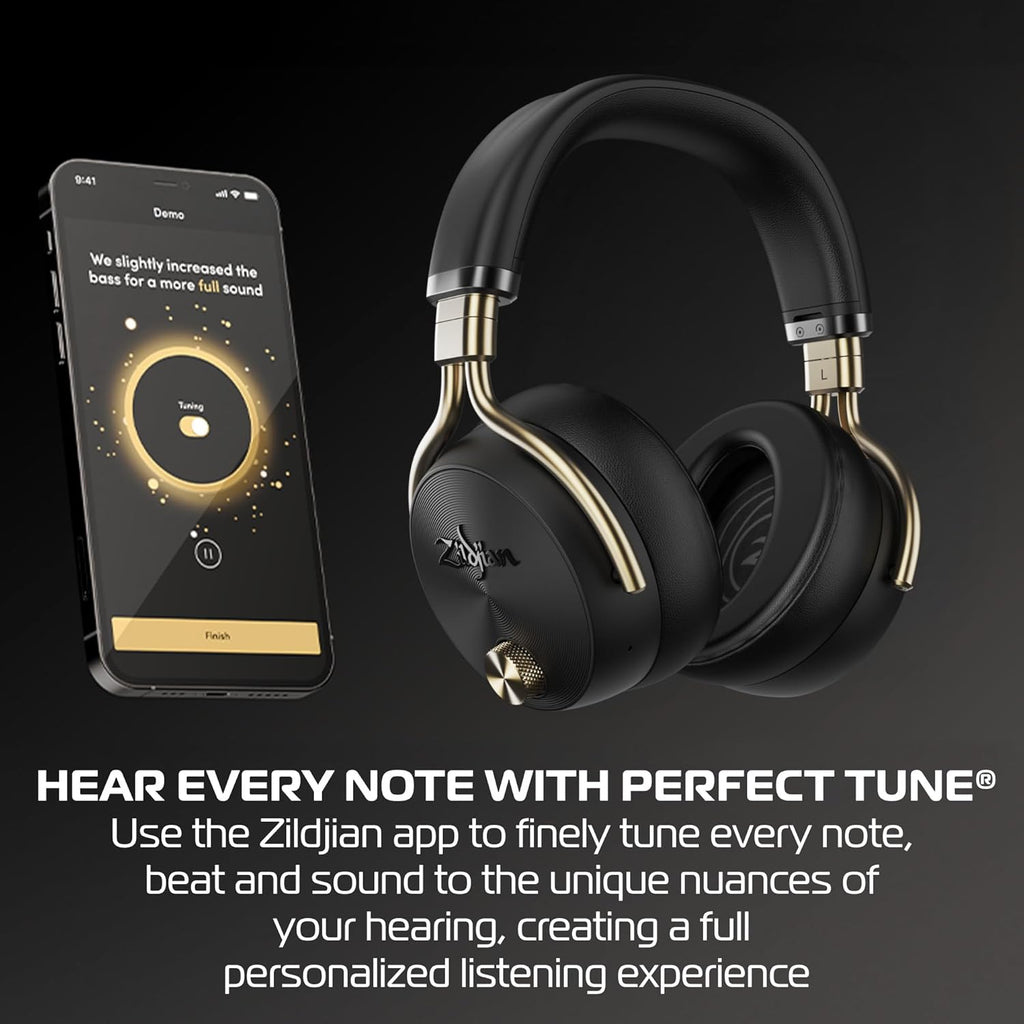 Zildjian ALCHEM-E Perfect Tune Over-Ear Headphones - Black