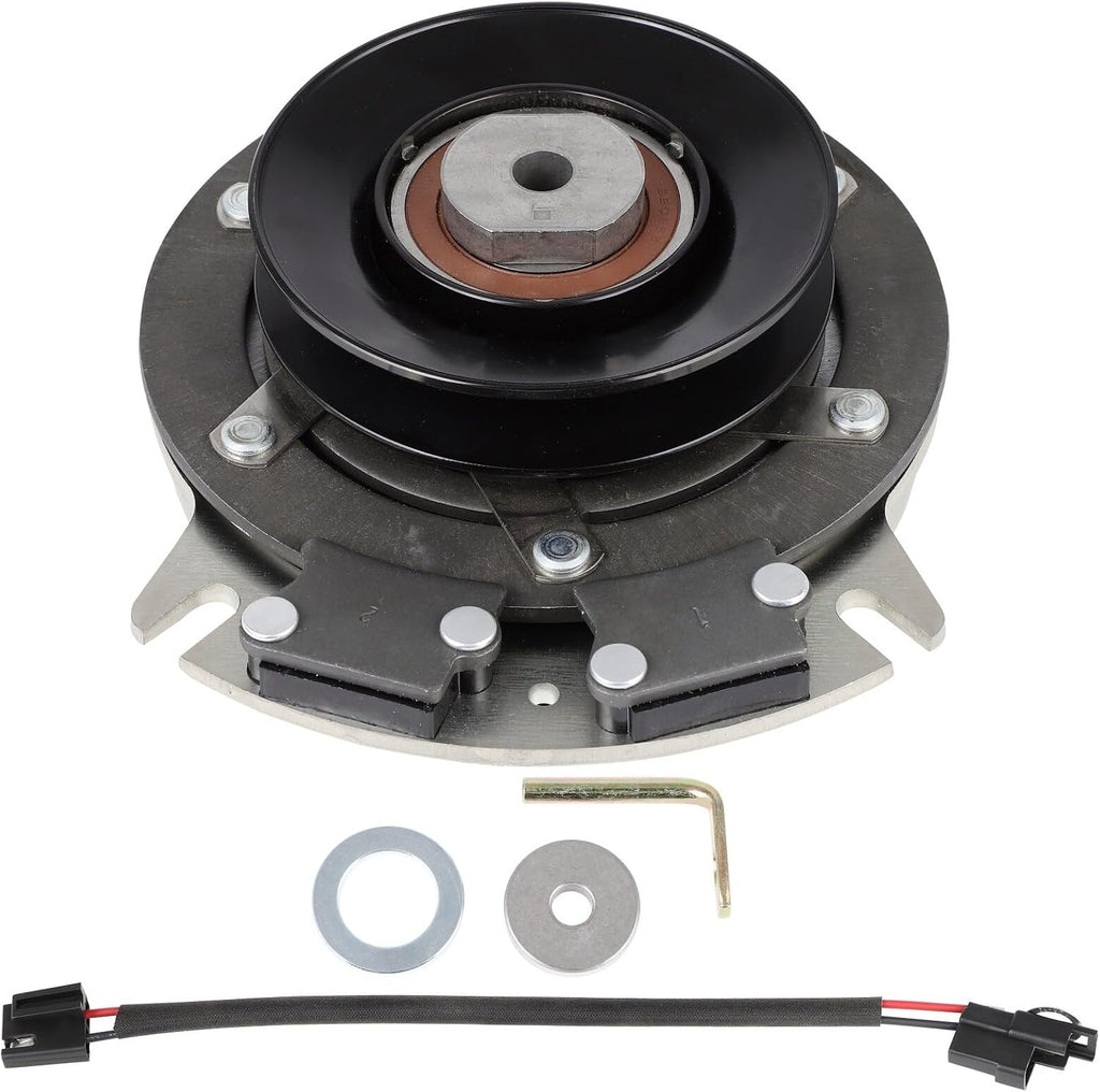 SCITOO PTO Clutch Fit For 717-3002, 917-3002 for MTD for Troy-Bilt,IH-61313-C92,IH-61313-C93 for CUB CADET,7-06039 for PRIME,5208-23 for WARNER,X0146 for XTREME,MA-GT-B3 for OGURA Electric Lawnmower