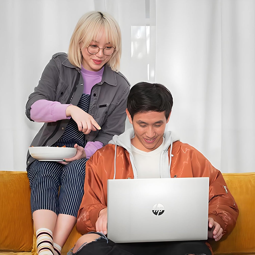 HP 15 inch Laptop for Home or Work, Intel 4-core Processor, 8GB RAM, 256GB SSD, 15.6' Micro Edge LED IPS Display, SD Card Reader, HDMI, Windows 11 Pro with Microsoft Office 365 Included, WOWPC USB